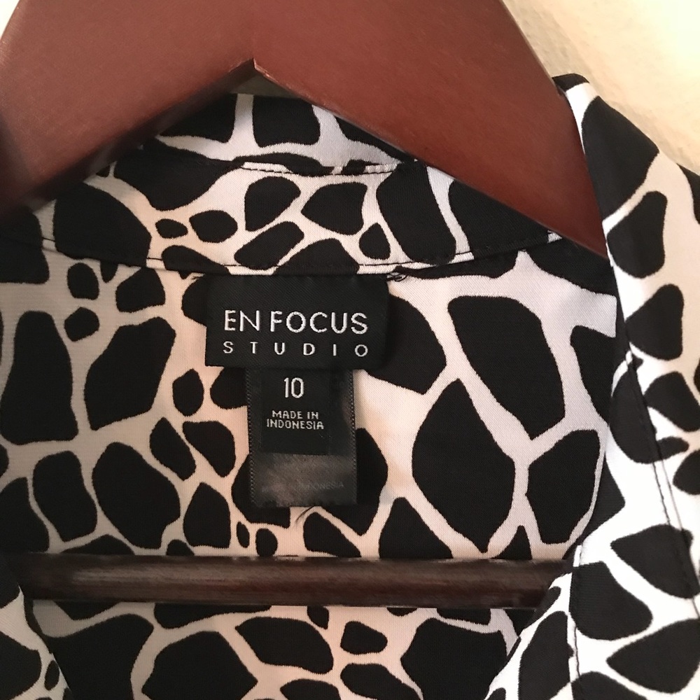 Enfocus Shirt Dress Size 10 - Picture 3 of 5